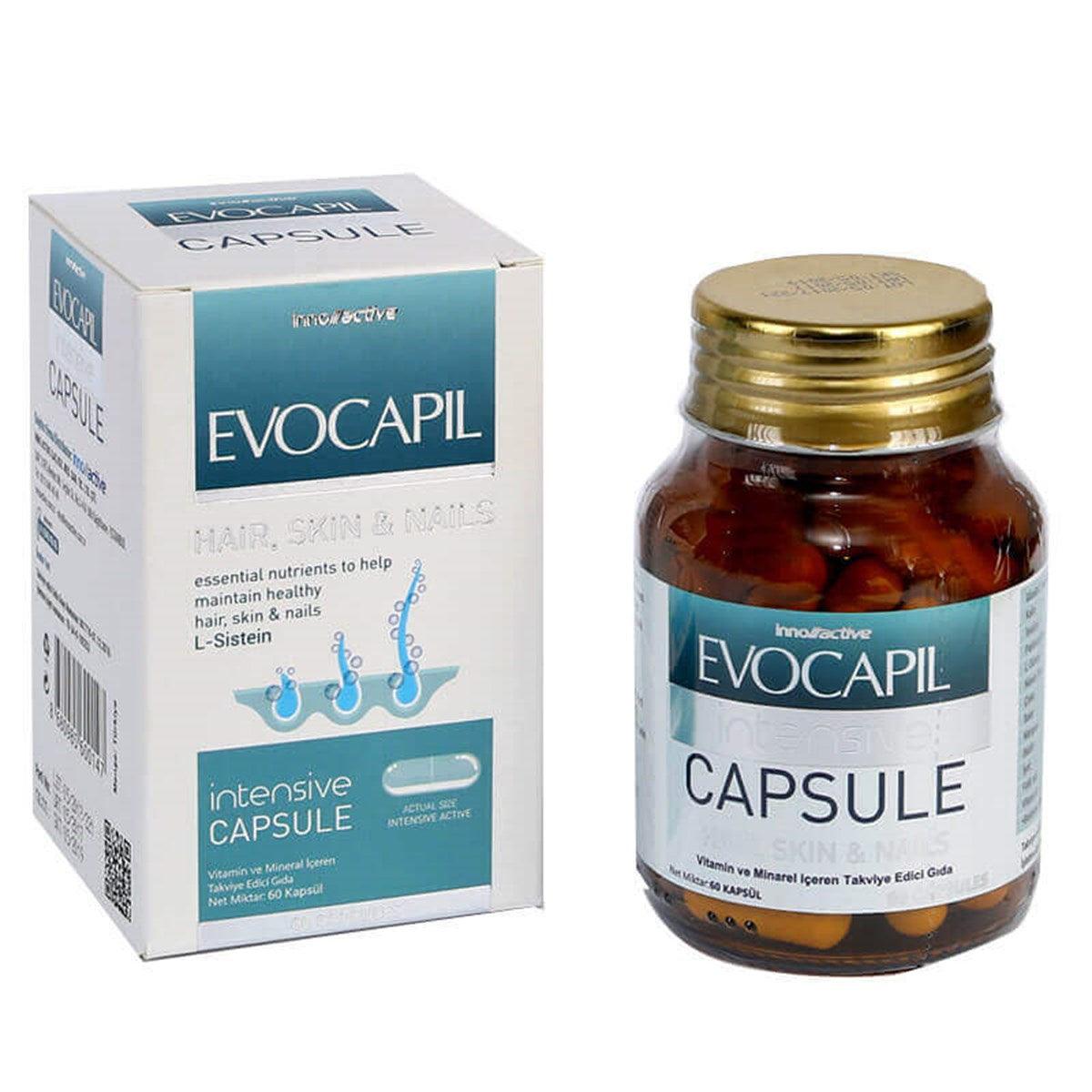 Evocapil Hair Skin Nails 60 Capsules - Lujain Beauty