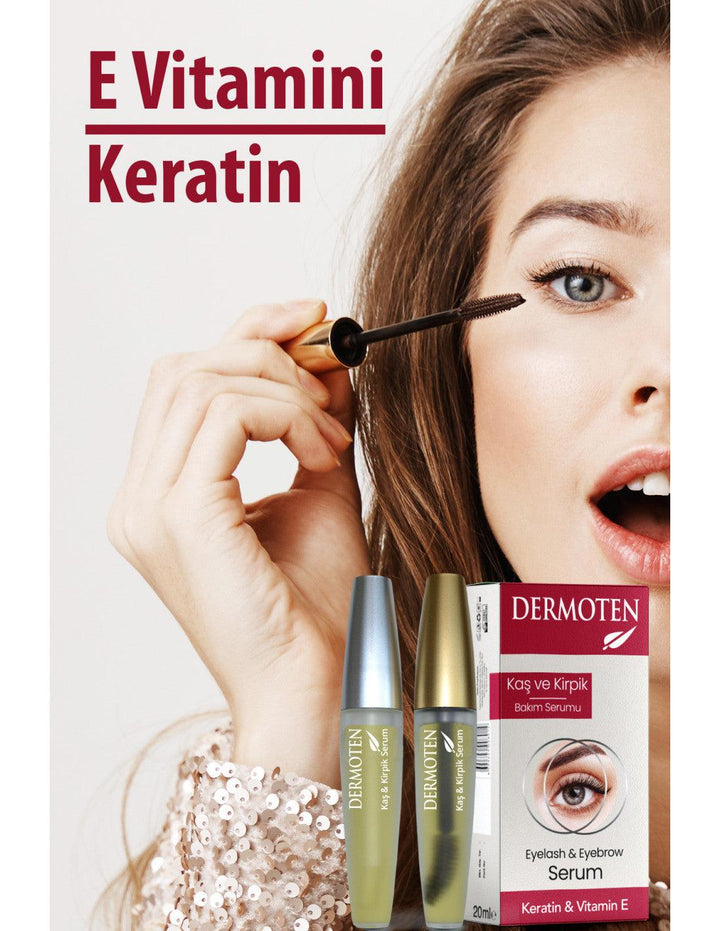 Eyebrow & Eyelash Care Oil 20 ml | Dermoten - Lujain Beauty