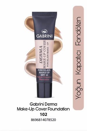 GABRINI Derma Make-Up Cover Foundation - 102 - Lujain Beauty