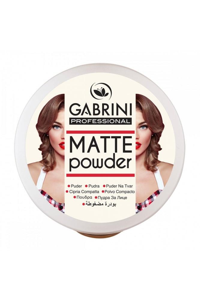 GABRINI PROFESSIONAL MATTE POWDER 01 - Lujain Beauty