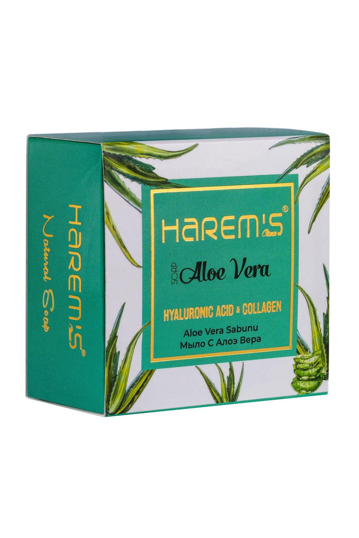 Harem's Ottoman Aloe Vera Soap With Hyaluronic Acid 120 g - Lujain Beauty