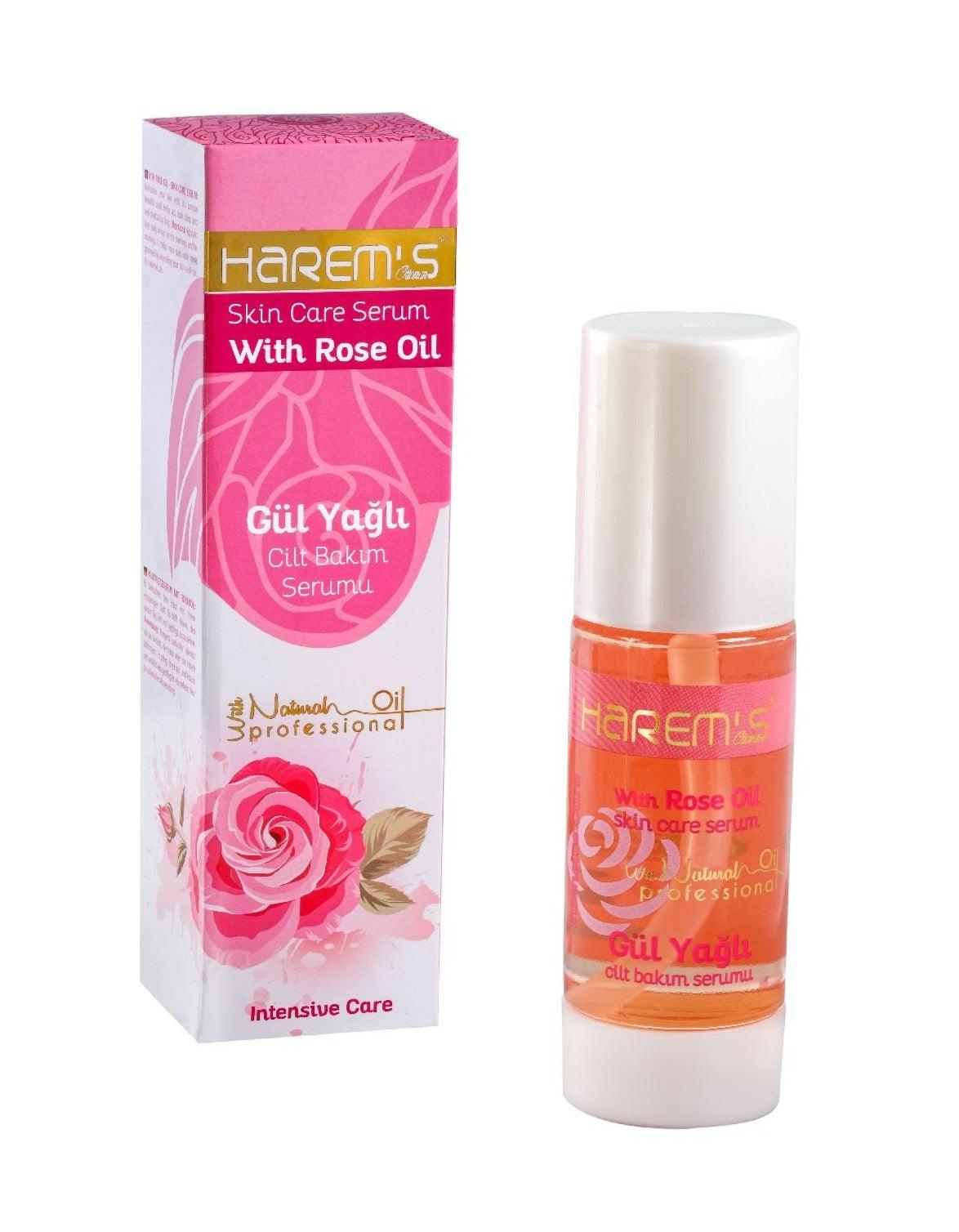 Harem's Ottoman ROSE OIL SKIN CARE SERUM - Lujain Beauty