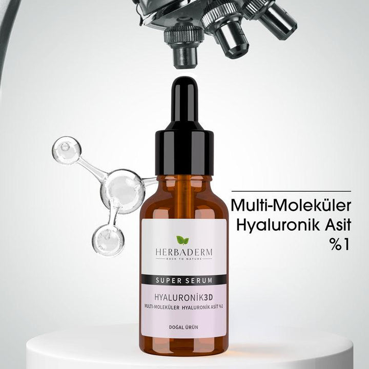 Herbaderm Hyaluronic 3D Superserum Face Serum 30 ml - Lujain Beauty