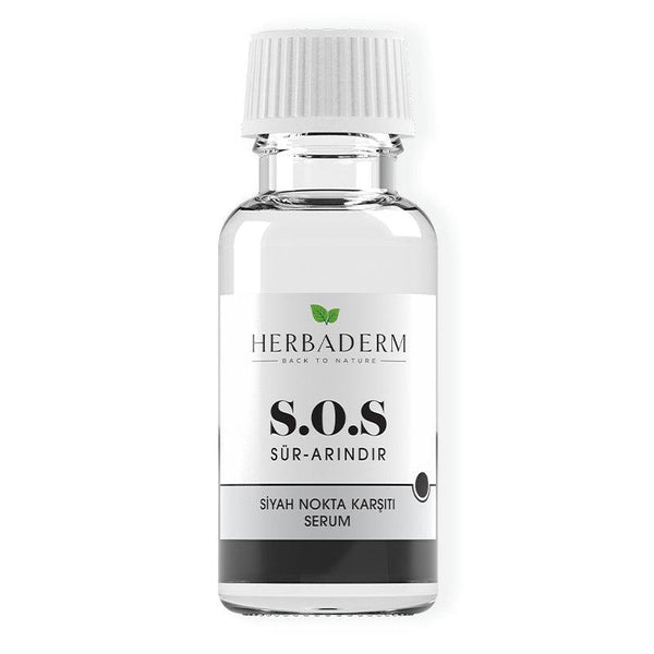 Herbaderm SOS Anti-Blackhead Serum 20 ml - Lujain Beauty