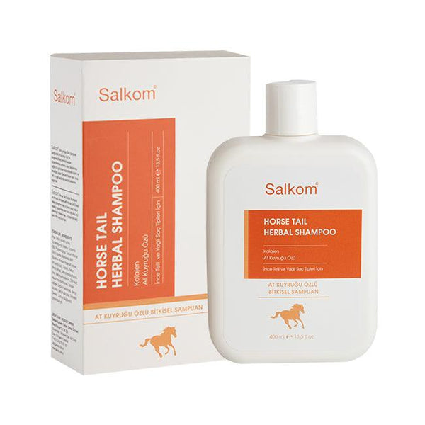 Herbal Shampoo With Horse Tail Extract 400 ml | Salkom - Lujain Beauty