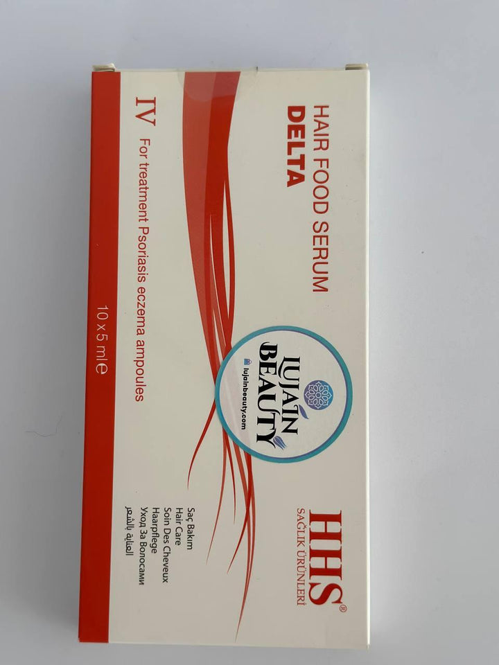 HHS Hair Food Delta Serum 10 x 5 ml - Lujain Beauty