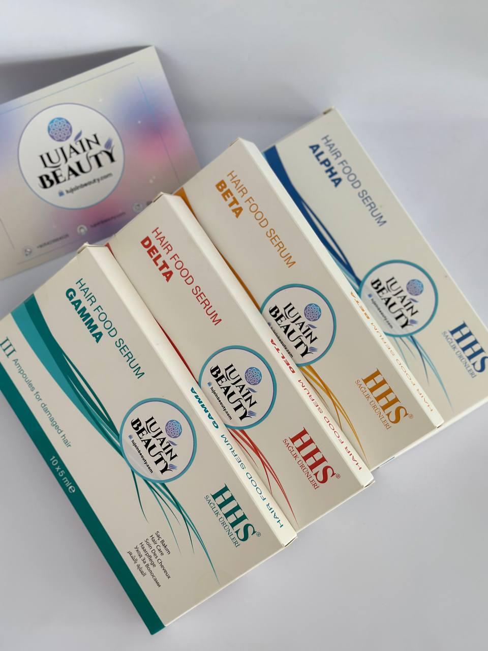 HHS Hair Food Gamma Serum 10 x 5 ml - Lujain Beauty