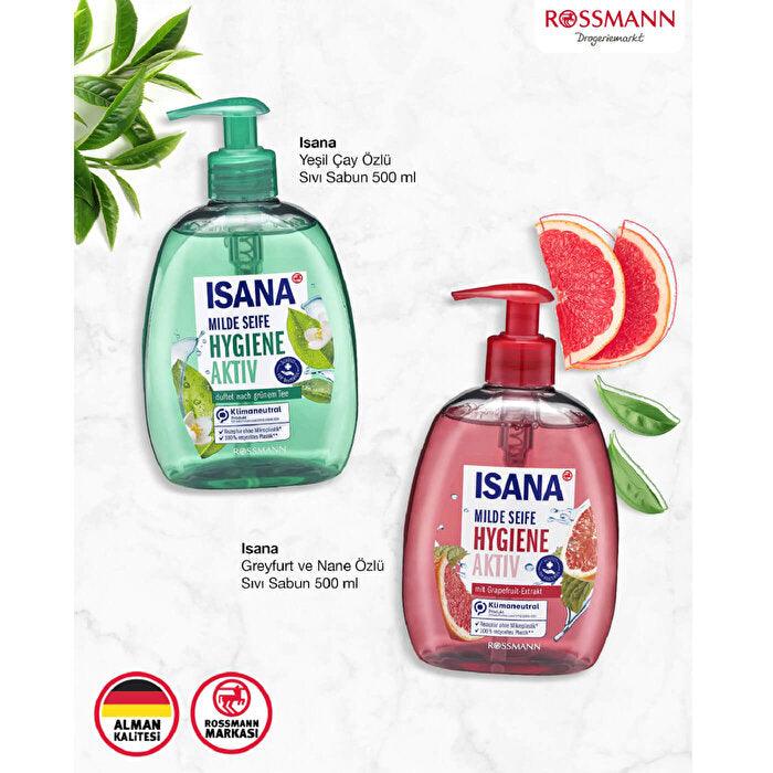 Isana Active Hygiene Liquid Soap 500 ml - Lujain Beauty