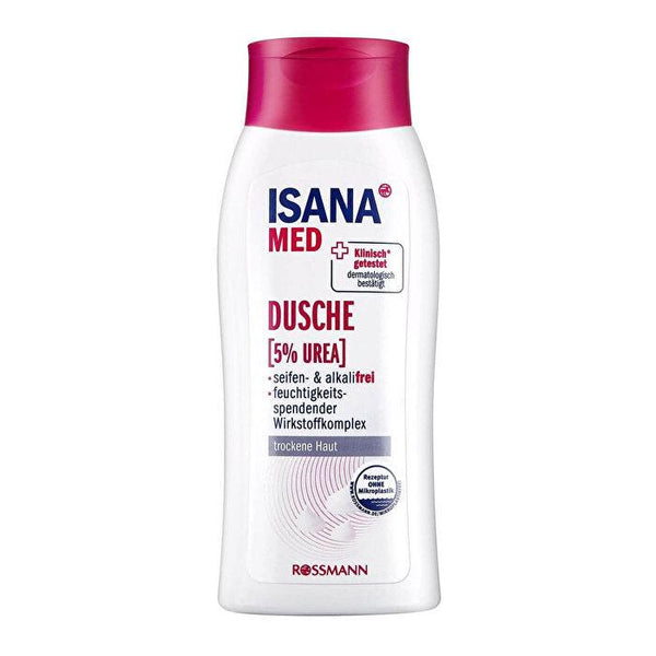 Isana Med Shower Gel 5% Urea Humidifier 250 ml - Lujain Beauty