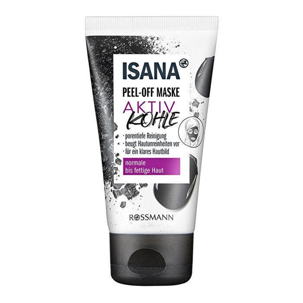 Isana Peel Of Activated Charcoal Mask 75 ml - Lujain Beauty