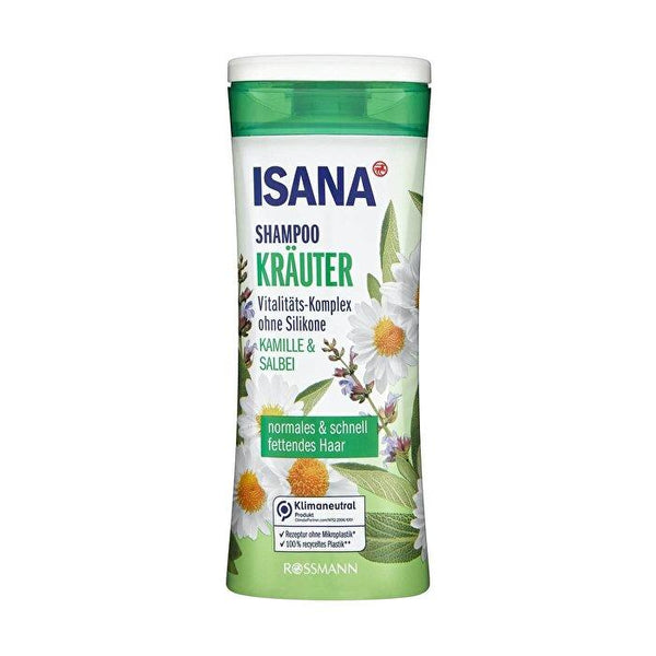 Isana Shampoo Chamomile and Sage 300 ml - Lujain Beauty