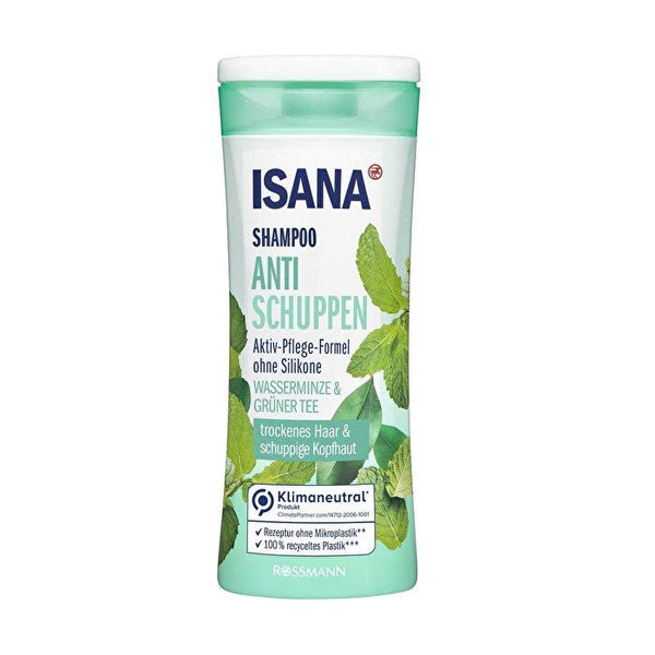 Isana Shampoo Water Mint and Aventurine 300 ml - Lujain Beauty