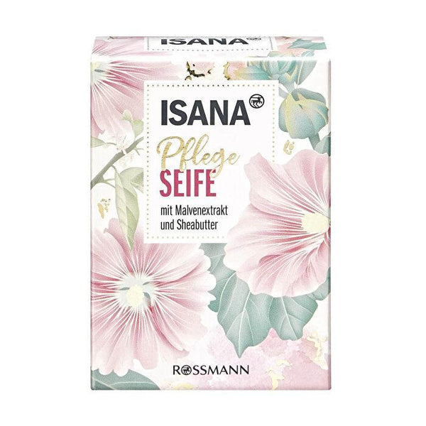 Isana Solid Soap Hibiscus and Shea Butter 100g - Lujain Beauty