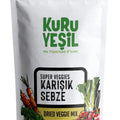 Kuru Yesil Dried Vegetable Mix 100 gr Granular Mixed Dried Vegetables - Lujain Beauty