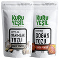 Kuru Yesil Turkish Garlic Powder 100 gr Turkish Onion Powder 100 gr Vegan Gluten-free Additive-free - Lujain Beauty