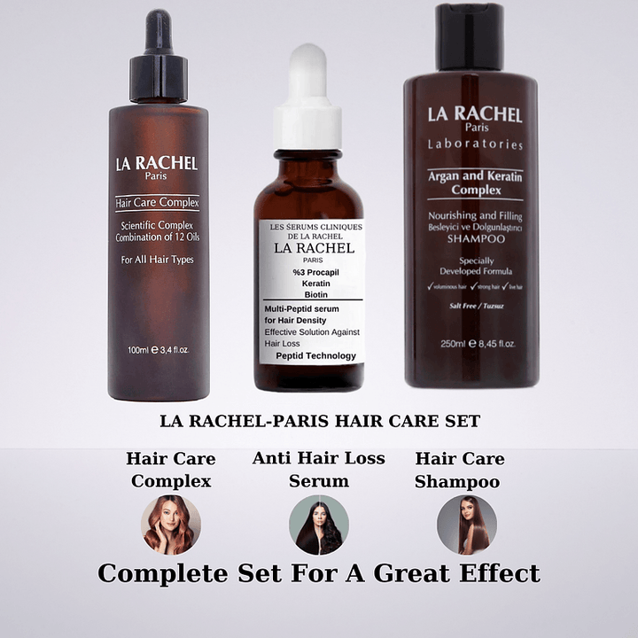 La Rachel Paris Herbal Hair Care Complex Developed for Slow Growing and Excessively Damaged Hair 100 ml - Lujain Beauty