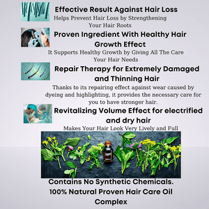La Rachel Paris Herbal Hair Care Complex Developed for Slow Growing and Excessively Damaged Hair 100 ml - Lujain Beauty