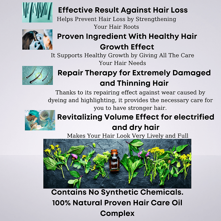 La Rachel Paris Herbal Hair Care Complex Developed for Slow Growing and Excessively Damaged Hair 100 ml - Lujain Beauty