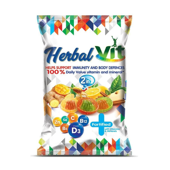 Multivamin and Mineral Hard Candy 90 gr | Herbal Vit - Lujain Beauty