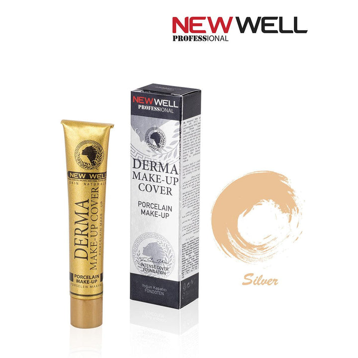 New Well Derma Make-Up Cover Foundation - 03 Silver - Lujain Beauty
