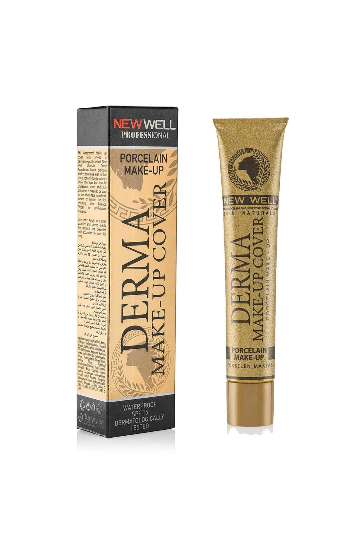 New Well Derma Make-Up Cover Foundation - 04 Copper - Lujain Beauty