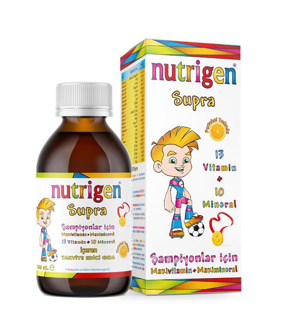 Nutrigen Supra Multivitamin & Mineral 200 ml - Lujain Beauty