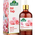 Organic Rosehip Oil Arifoglu Rose Oil Rosae Oleum Cold Pressed %100 Virgin 100 ml - Lujain Beauty