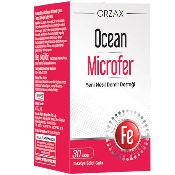 Orzax Ocean Microfer 30 Tablet - Lujain Beauty