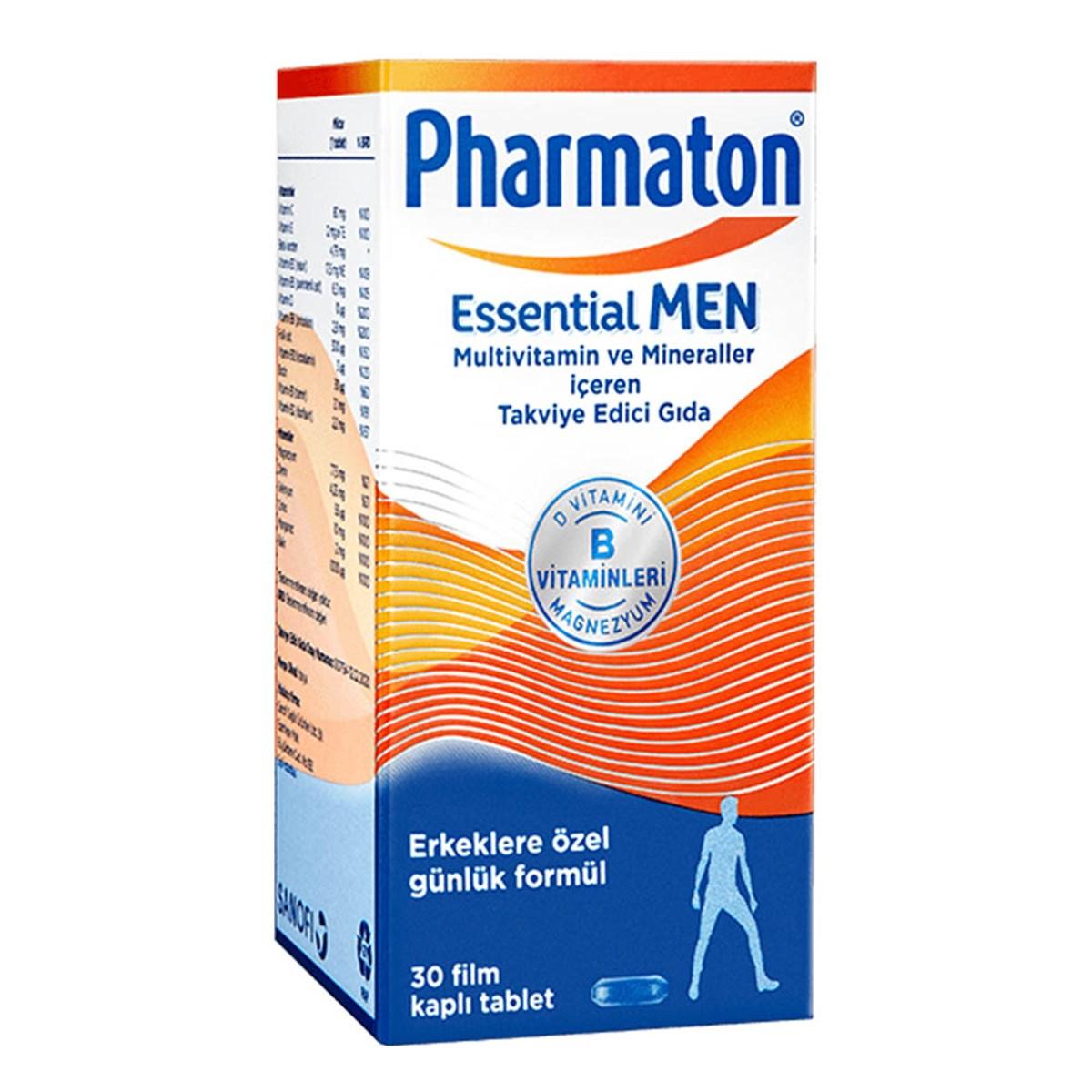 Pharmaton Essential Men 30 Capsules - Lujain Beauty