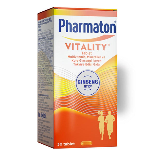 Pharmaton Vitality 30 Tablet - Lujain Beauty