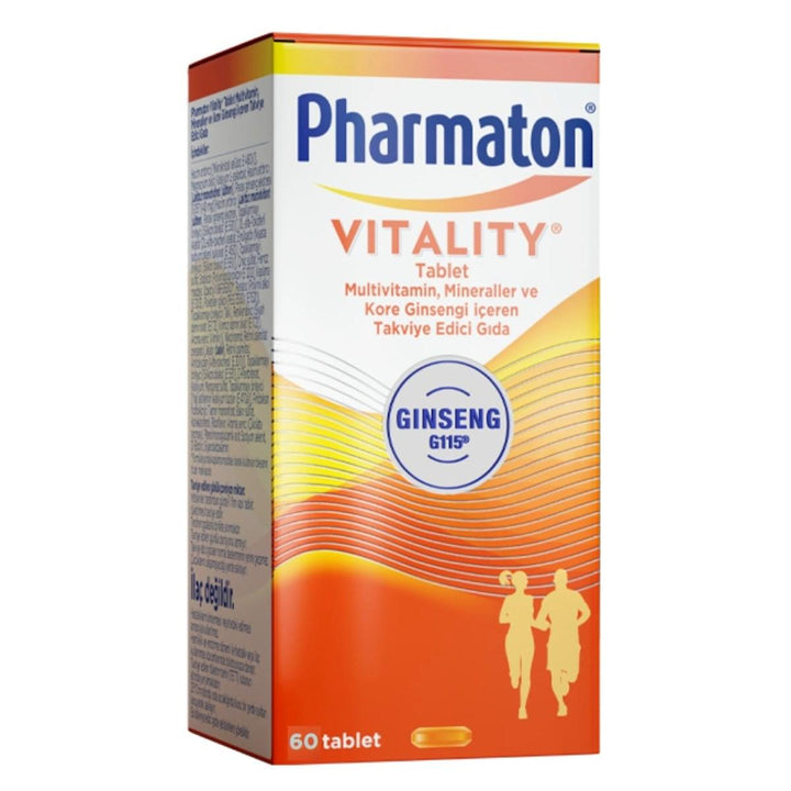 Pharmaton Vitality 60 Tablet - Lujain Beauty