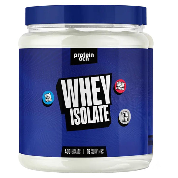 Protein Ocean Whey Isolate The Purest Whey With 90% Protein 400 gr Unflavored - Lujain Beauty