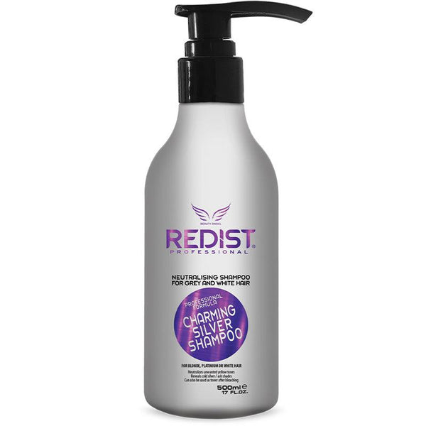Redist Silver (Purple Shampoo) Hair Care Shampoo 500 ml - Lujain Beauty