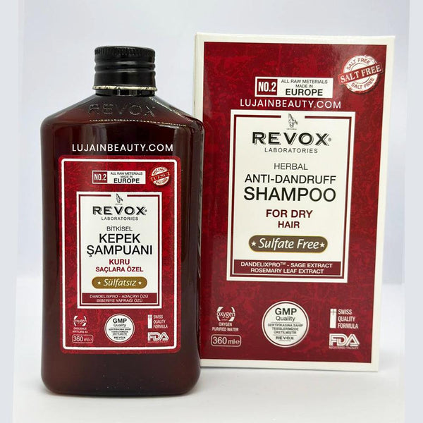 Revox Herbal Anti-Dandruff Shampoo Salt-Free Sulfate-Free / For Dry Hair
