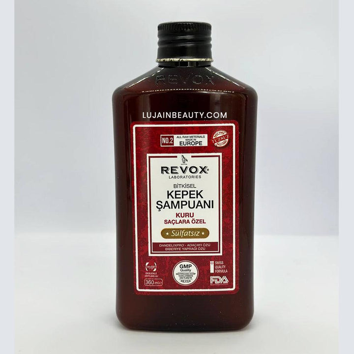 Revox Herbal Anti-Dandruff Shampoo Salt-Free Sulfate-Free / For Dry Hair1