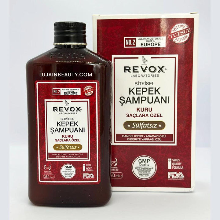 Revox Herbal Anti-Dandruff Shampoo Salt-Free Sulfate-Free / For Dry Hair3