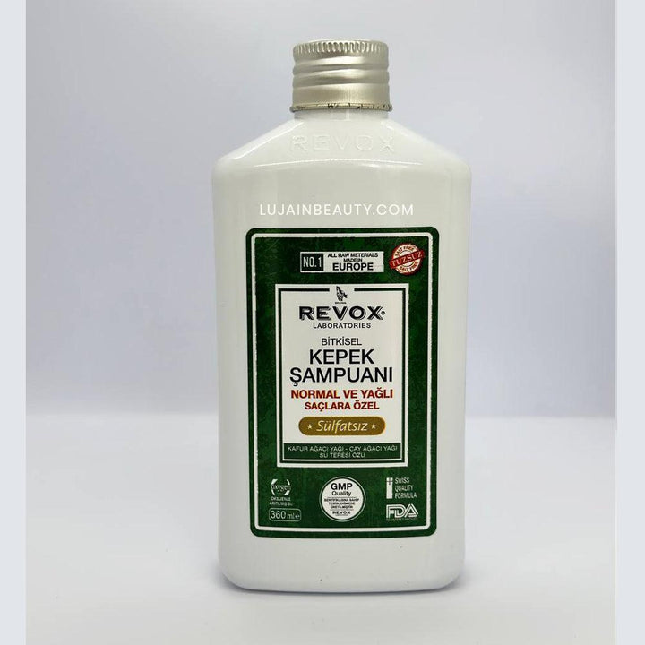 Revox Herbal Anti-Dandruff Shampoo Salt-Free Sulfate-Free | For Normal And Oily Hair - Lujain Beauty