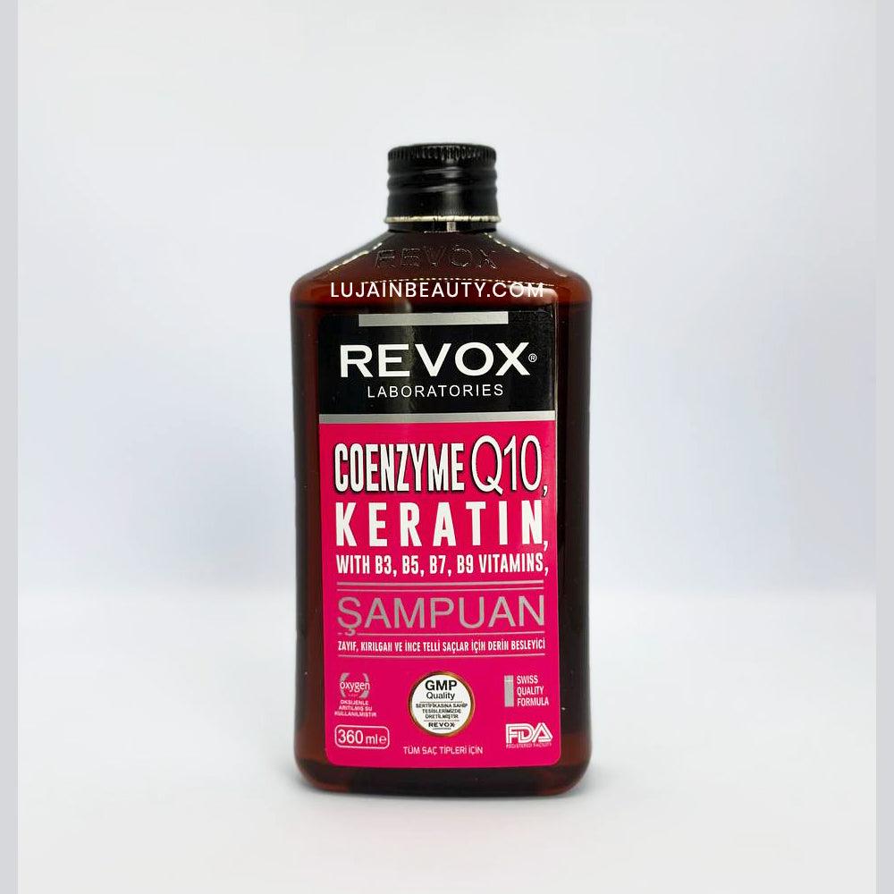 Revox Keratin, Coenzyme Q10, B Vitamin Complex Special Series Hair Care Shampoo 360 ml - Lujain Beauty