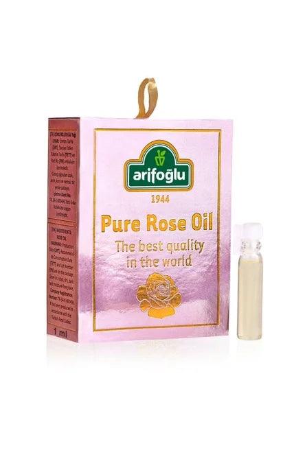 Rose Damascena Essential Oil Arifoglu Pure Isparta Rose Oil 1ml - Lujain Beauty