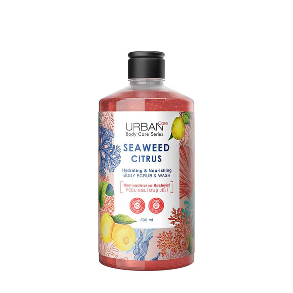 Seaweed Citrus Exfoliating Shower Gel 500 ml - Lujain Beauty