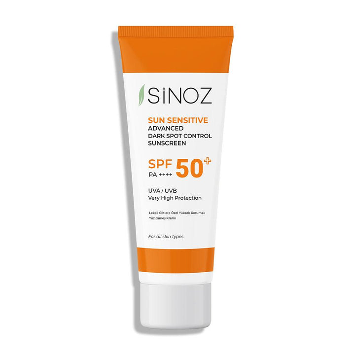 Sinoz Illuminating High Protection Face Sun Cream Special for Spotted Skin SPF50+ / PA++++ - Lujain Beauty