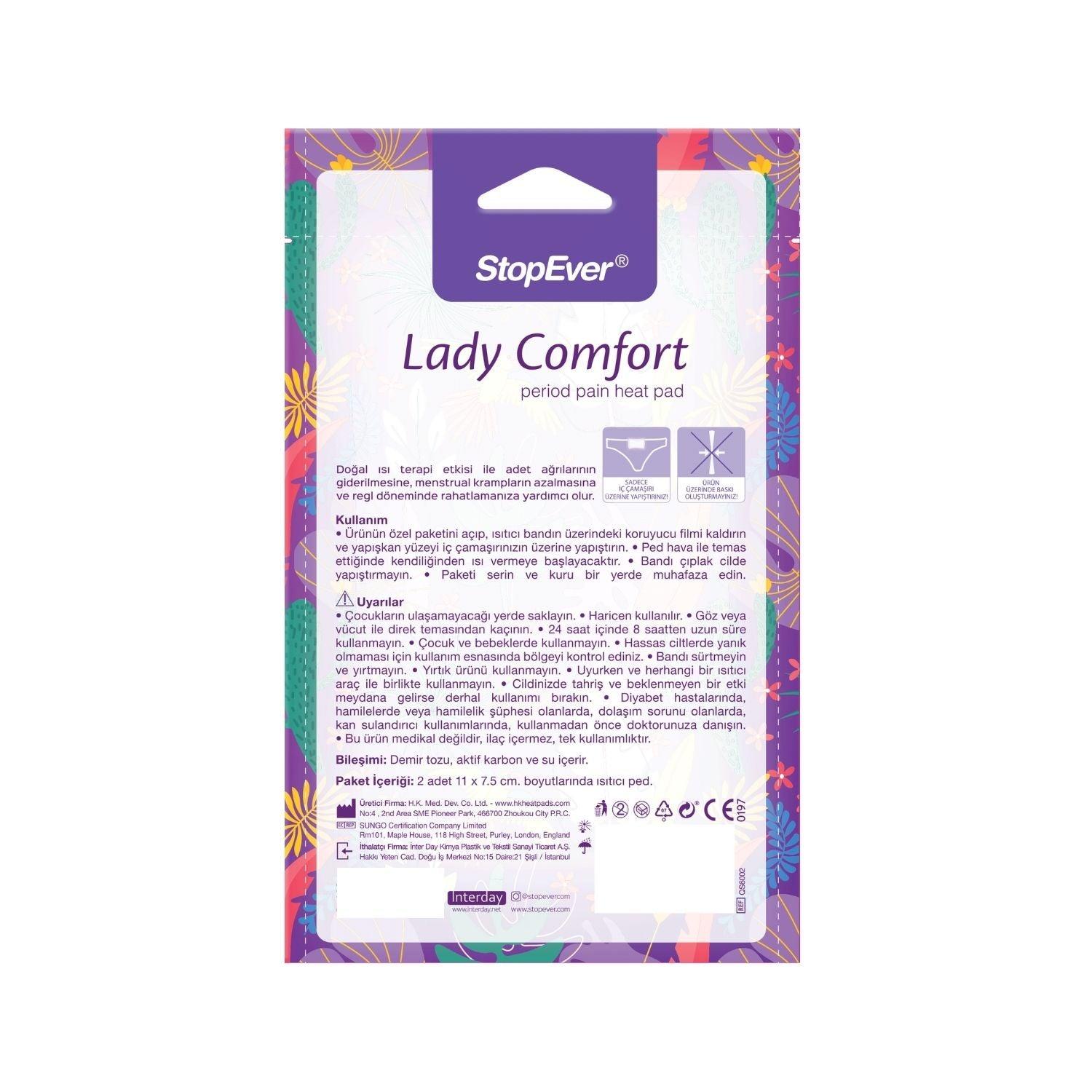 Stop Ever Lady Comfort Heating Pad X5 - Lujain Beauty