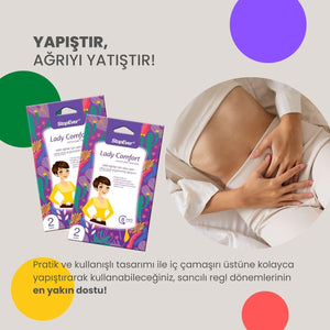 Stop Ever Lady Comfort Heating Pad X5 - Lujain Beauty