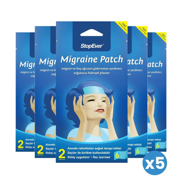 Stop Ever Migraine Patch X5 - Lujain Beauty