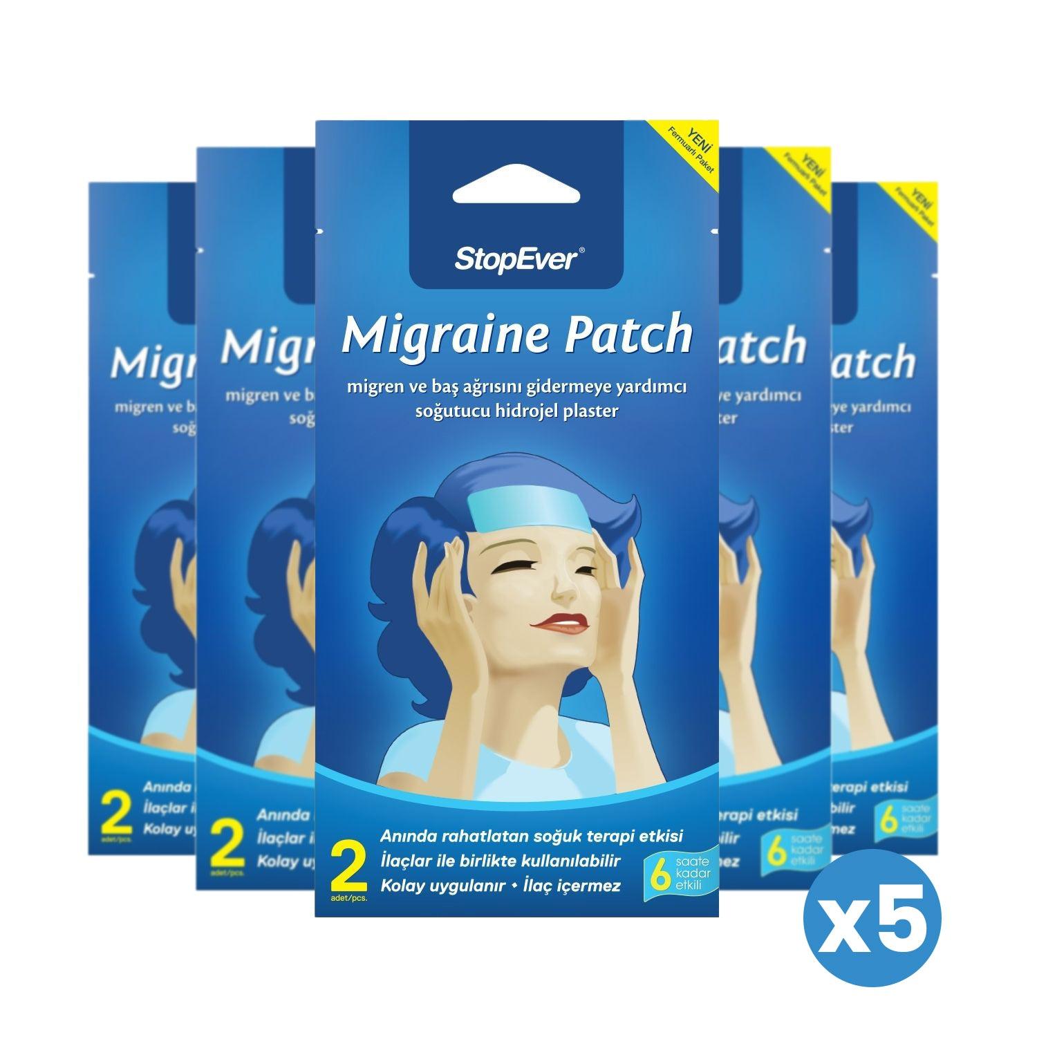 Stop Ever Migraine Patch X5 - Lujain Beauty