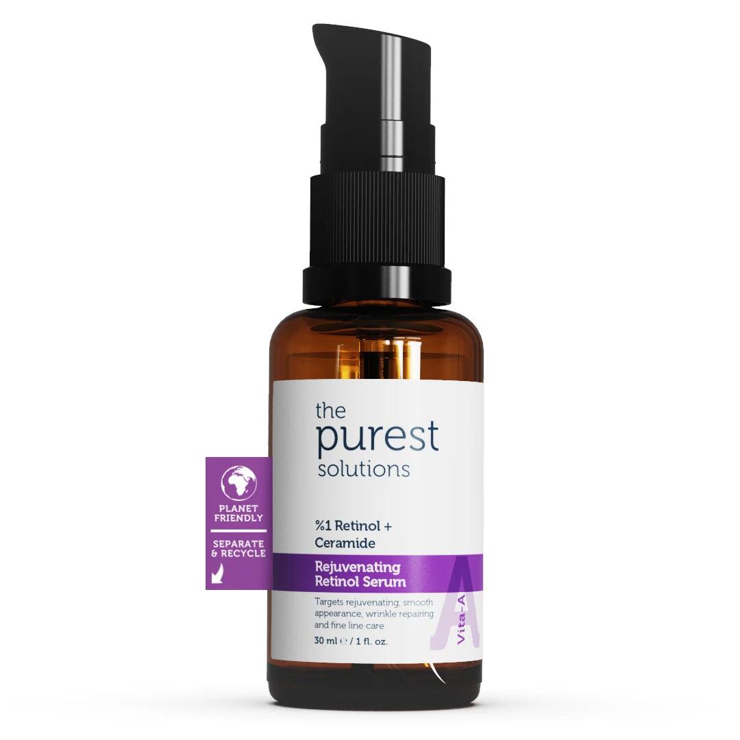 The Purest Solutions Anti-Aging Anti-Wrinkle Repairing Retinol Night Vitamin A Rejuvenating Retinol Serum 30 ml - Lujain Beauty