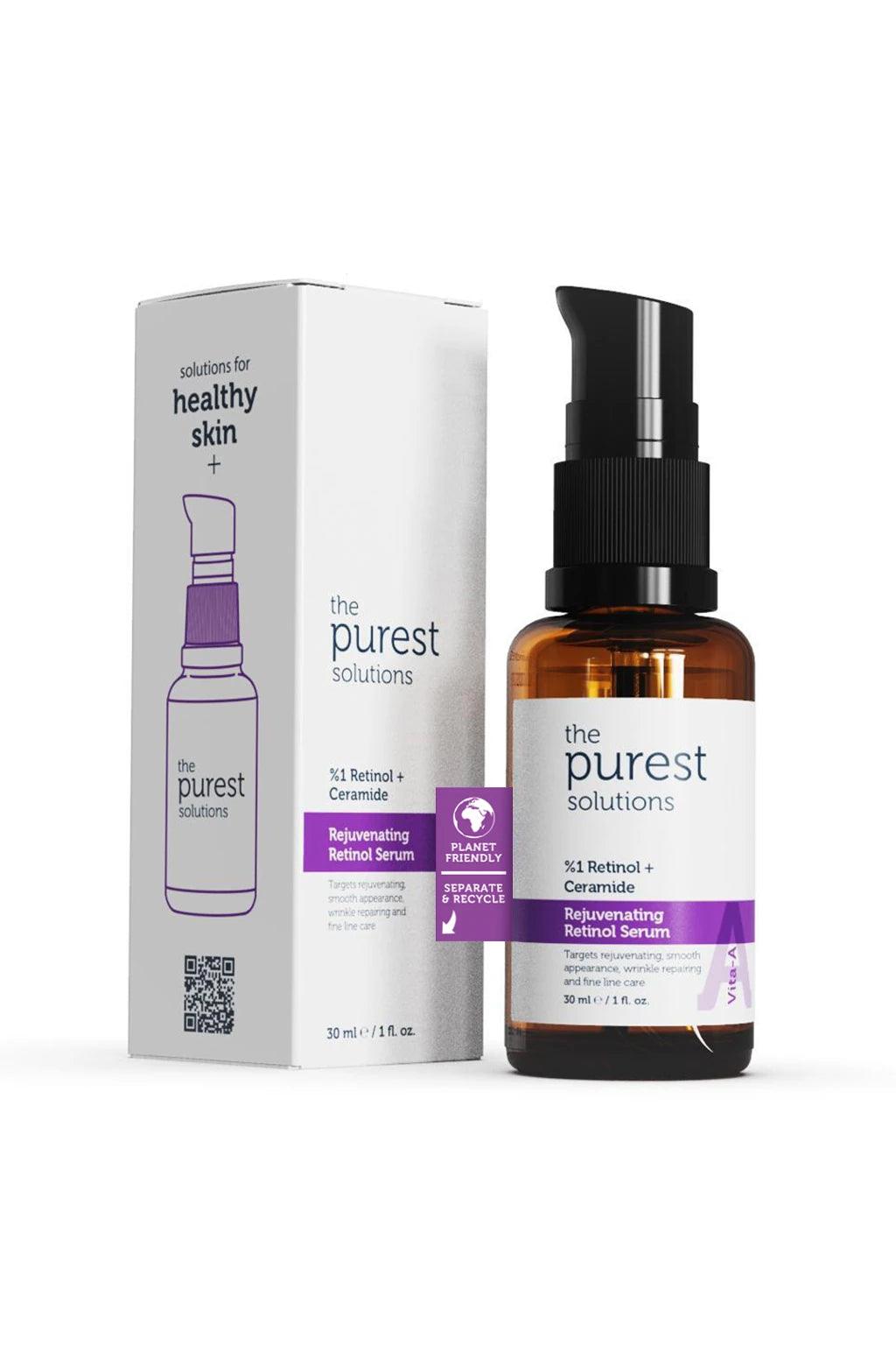 The Purest Solutions Anti-Aging Anti-Wrinkle Repairing Retinol Night Vitamin A Rejuvenating Retinol Serum 30 ml - Lujain Beauty