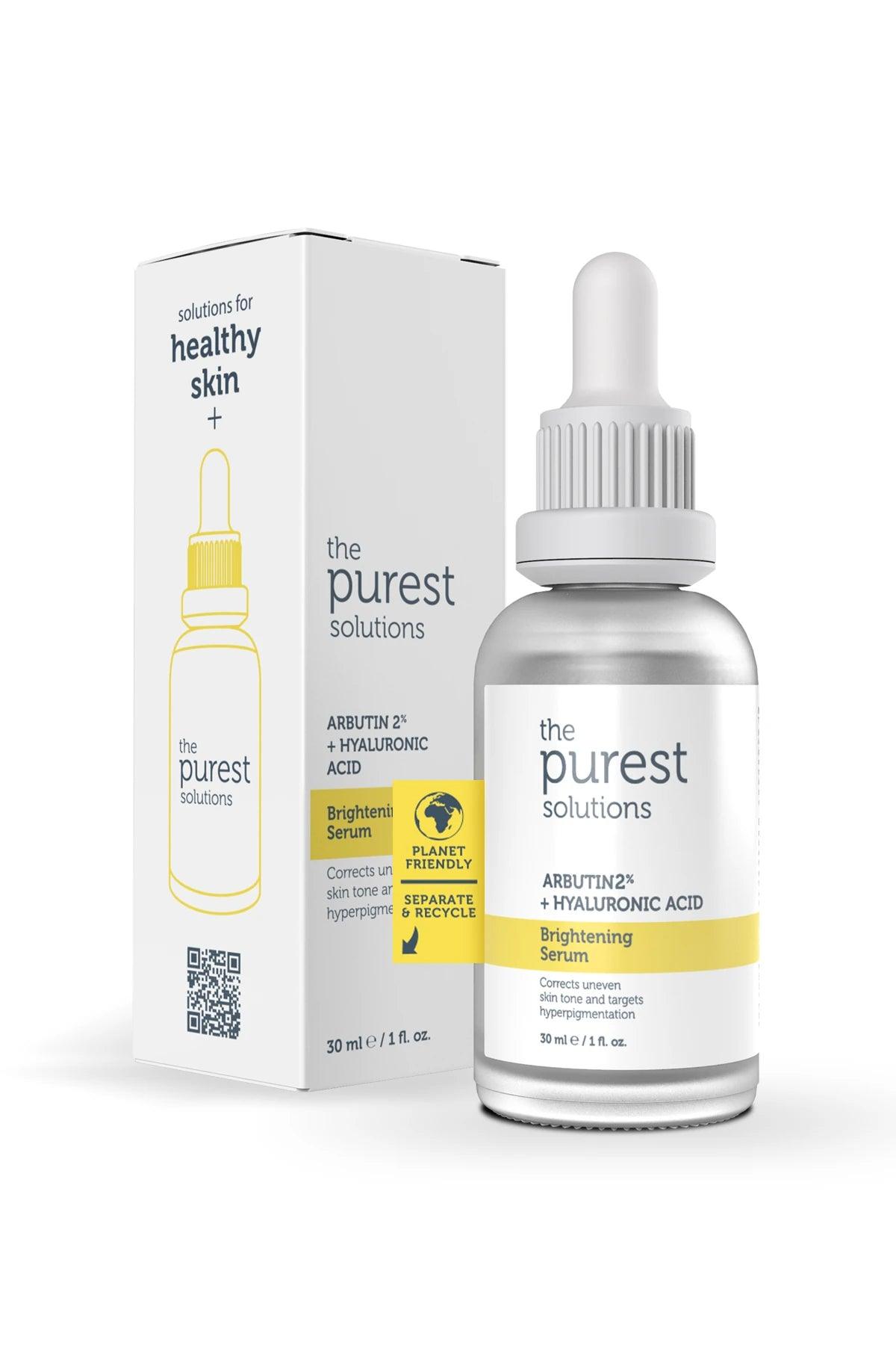The Purest Solutions Anti-Blemish And Spot-Reducing Arbutin Skin Care Serum 30 Ml (Arbutin 2% + Hyaluronic Acid) - Lujain Beauty