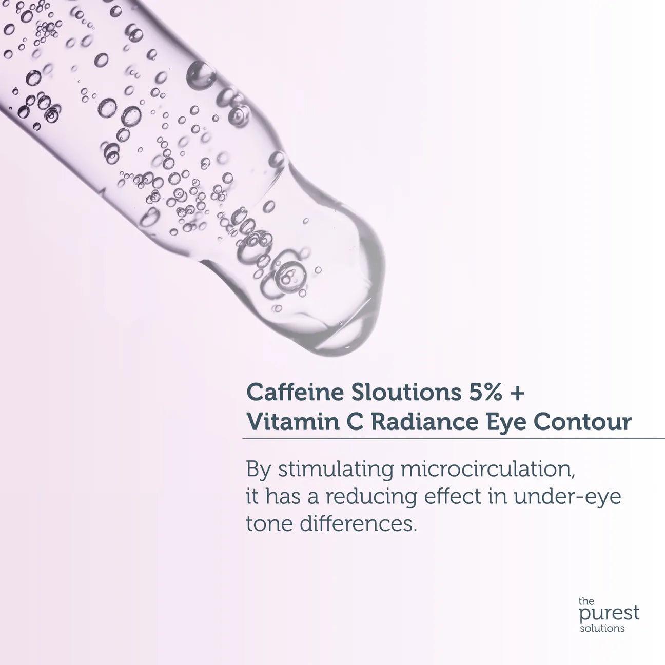 The Purest Solutions Anti-Puffiness And Blurring, Illuminating Caffeine Under Eye Serum 30 ml - Lujain Beauty