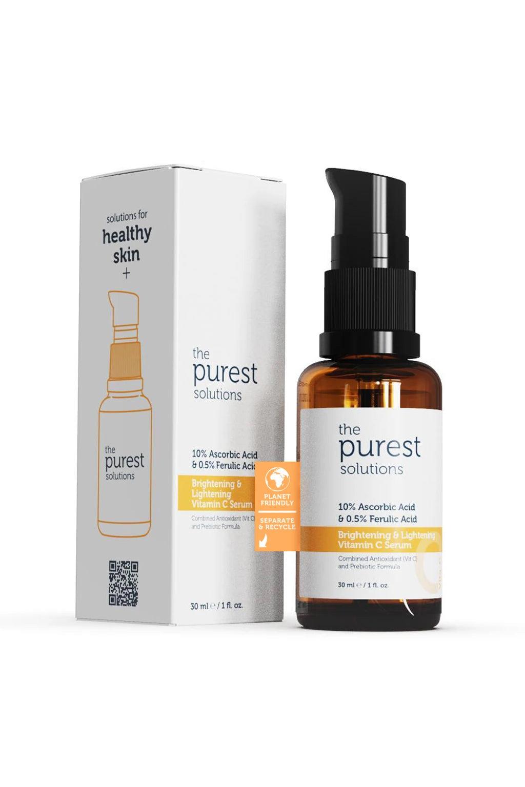 The Purest Solutions Brightening Tint Equalizing Vitamin C Serum 30 ml - Lujain Beauty